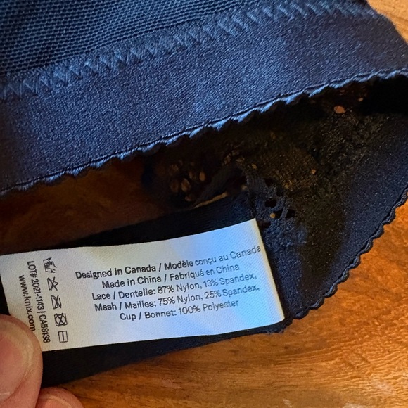 NWT Knix Lace Deep-V Bra - Picture 8 of 11